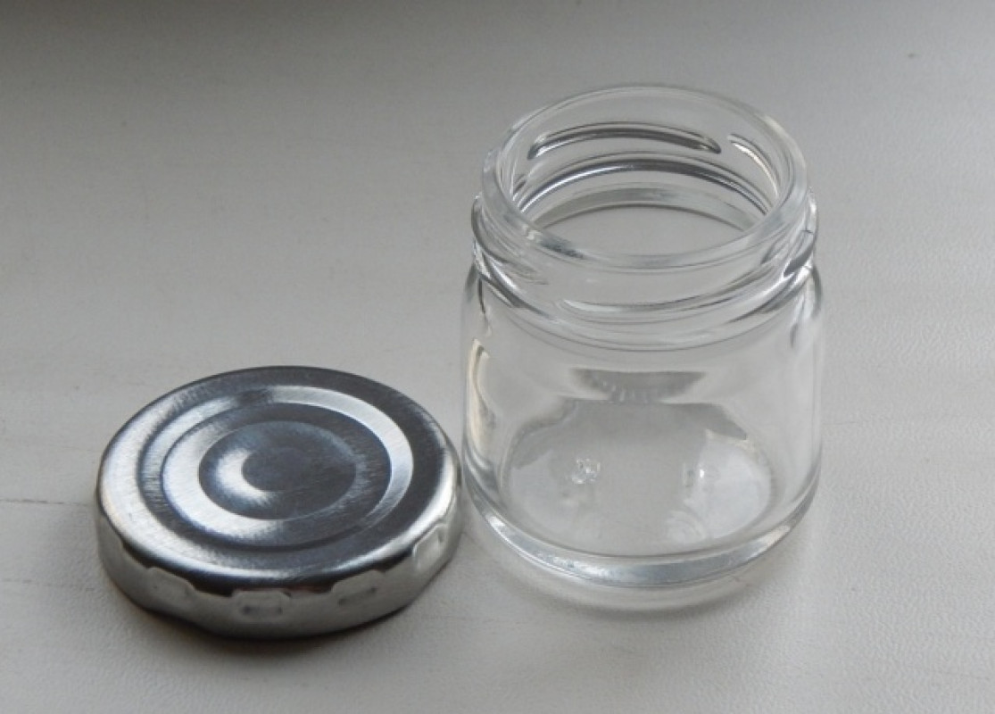 Баночка "АРІЕЛЬ" скляна 40 мл