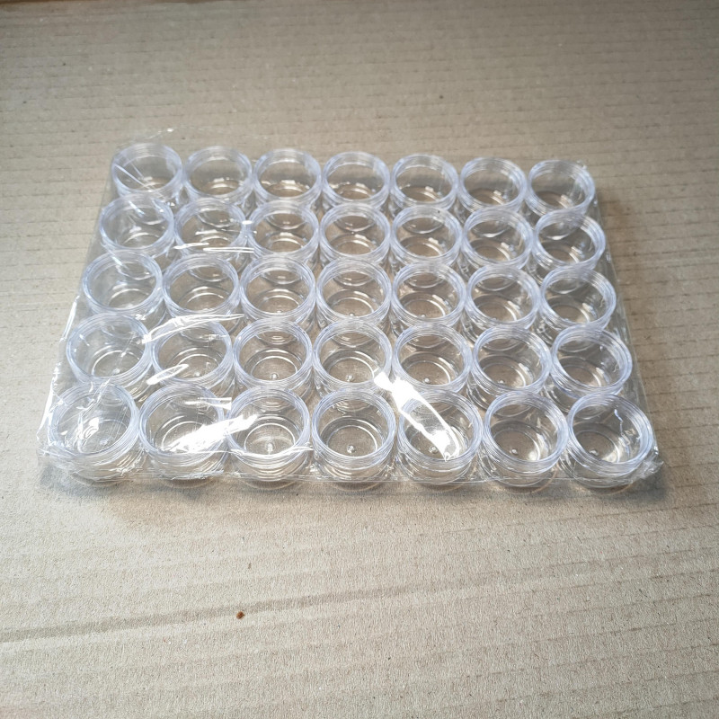 Баночка 5 мл "МАЙАМІ" акрилова прозора