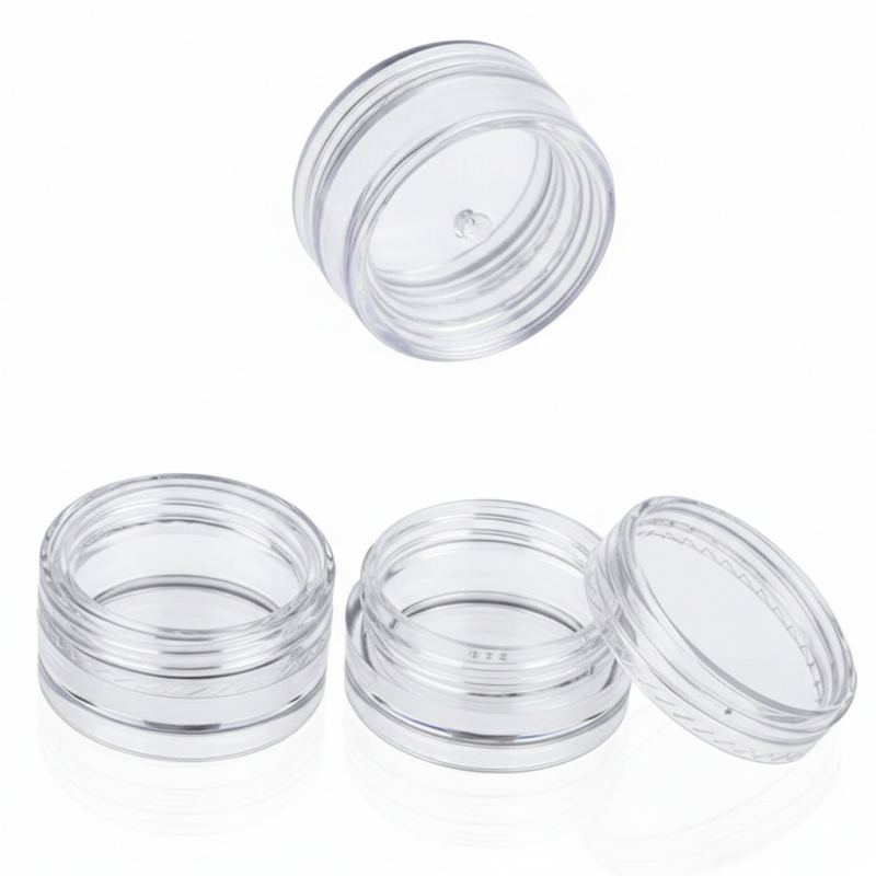 Баночка 1 мл "МАЙАМІ" акрилова прозора