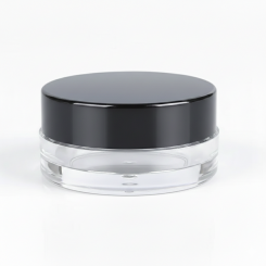 Баночка "МАЙАМІ" 2-3 мл з чорною кришкою