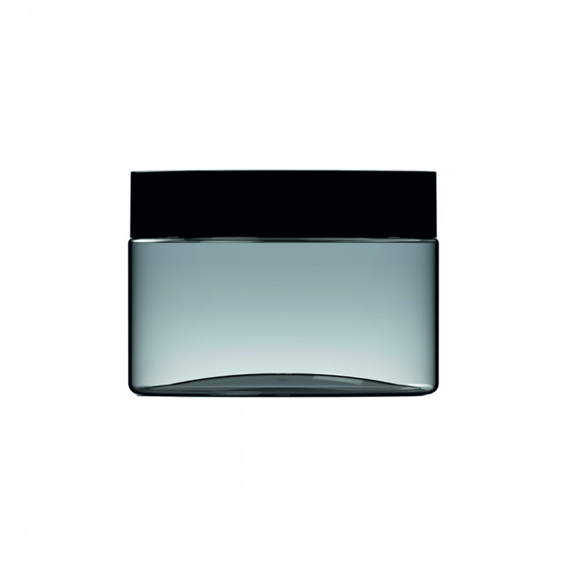 Баночка 200мл "АНЖЕЛІКА" пластикова, чорна кришка