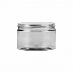 Баночка 250 мл "АНЖЕЛІКА" пластикова, біла кришка