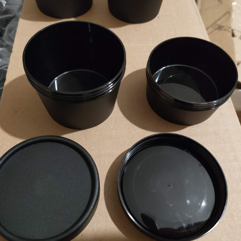 Баночка "КОНУС" 100 мл чорна