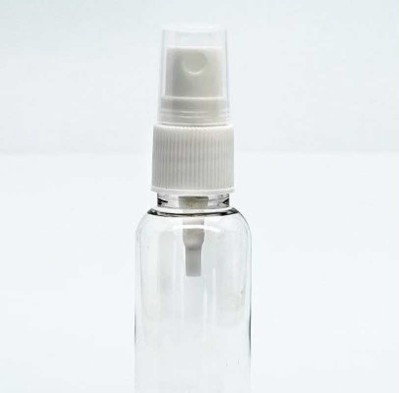 Флакон "ЕЛІТ" 50 мл, ПРОЗОРІ, плоскі, 18/410