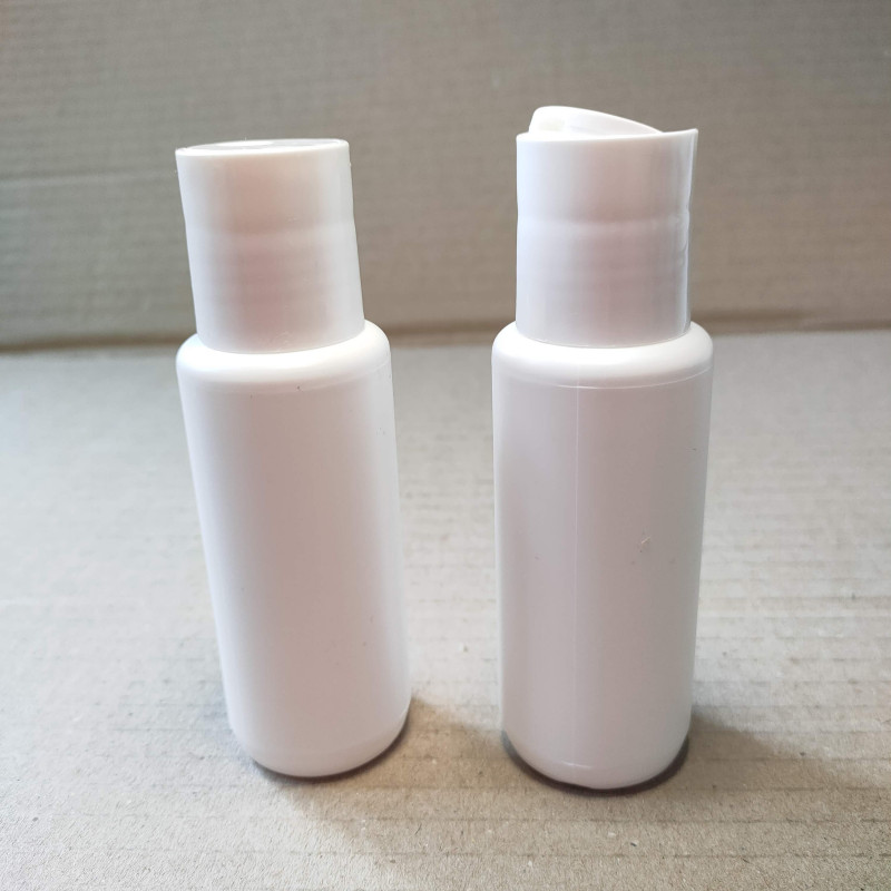 Флакон 60 мл "РОНДО", білий горло 24/410