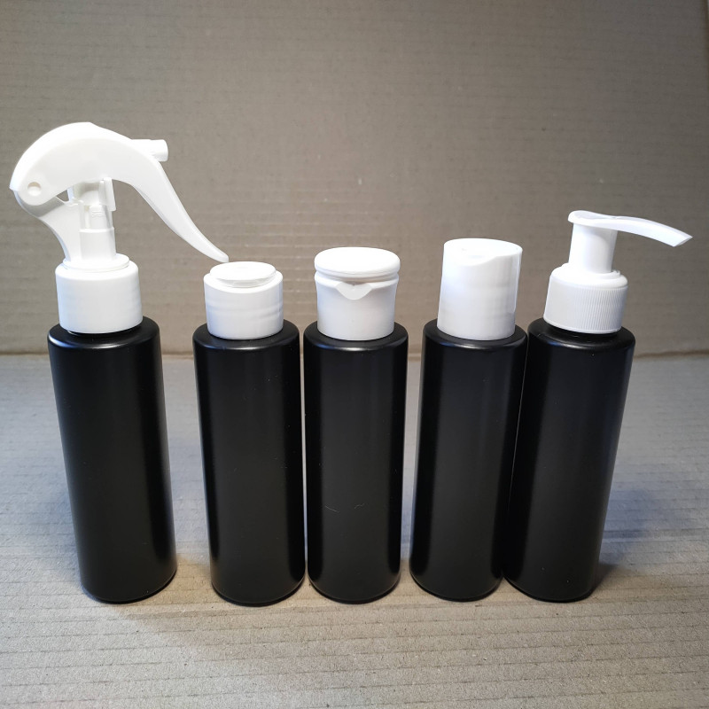 Флакон "РОНДО" 100 мл, горло 24/410, чорний