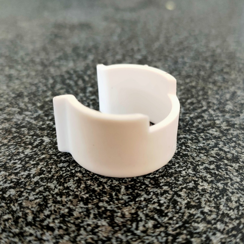 Дозатор 24/410, білий, глянсовий, з фіксатором