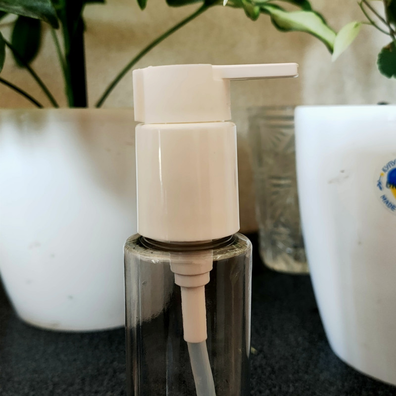 Дозатор 24/410, білий, глянсовий, з фіксатором