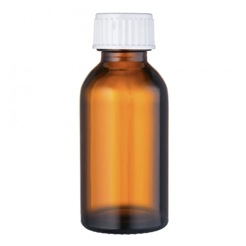 Флакон 30 мл, скляний, 20/410, коричневий