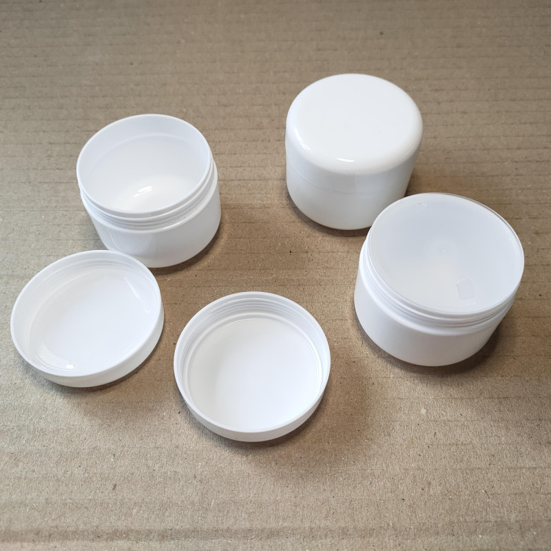 Баночка "ЛОРА" 10 мл з мембраною біла