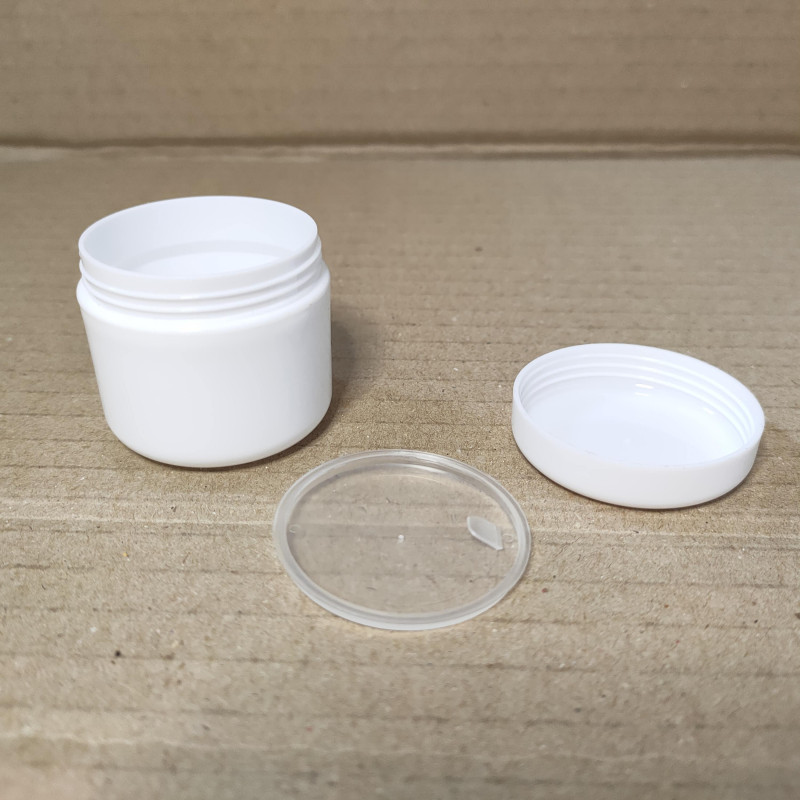 Баночка "ЛОРА" 30 мл з мембраною біла