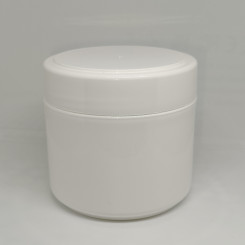 Баночка 300 мл "СТАЙЛ" біла глянсова