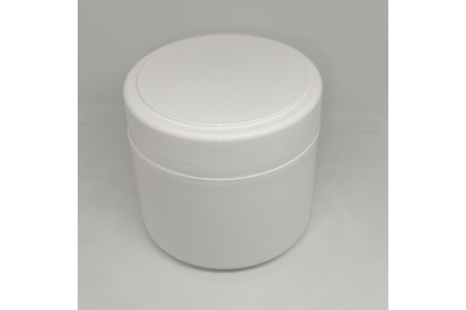 Баночка 300 мл "СТАЙЛ" біла глянсова