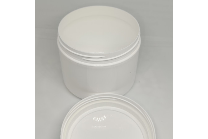 Баночка 300 мл "СТАЙЛ" біла глянсова