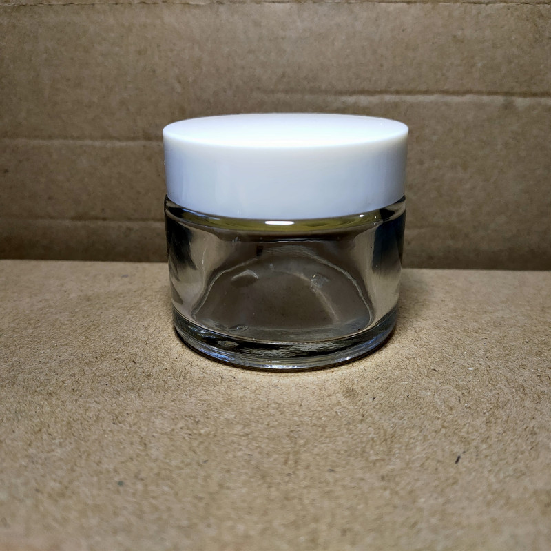 Баночка "НІНЕЛЬ" склянна 50 мл прозора