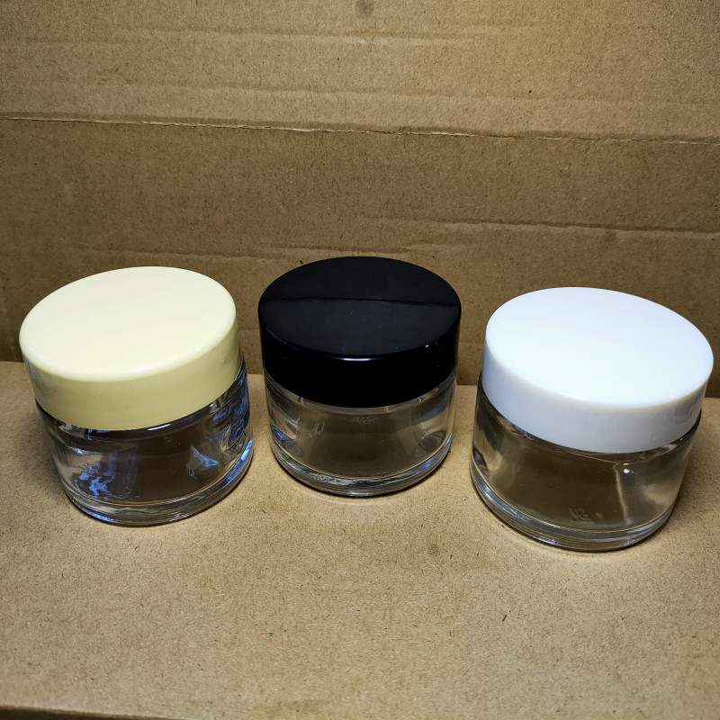 Баночка "НІНЕЛЬ" склянна 50 мл прозора