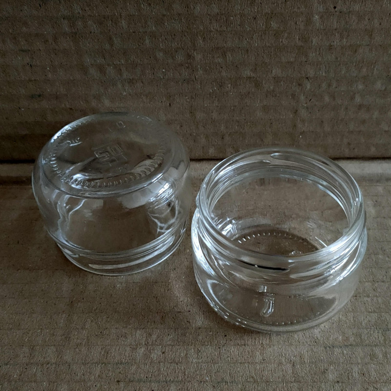 Баночка 100 мл "МАЙЯ" скляна, металева кришка