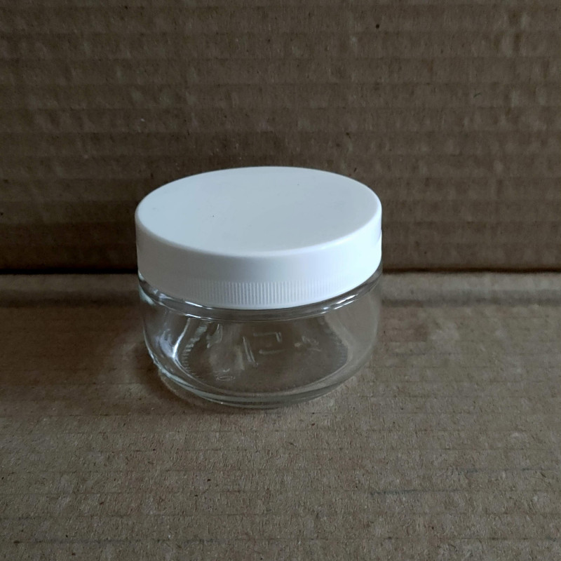 Баночка 100 мл "МАЙЯ" скляна, пластикова кришка