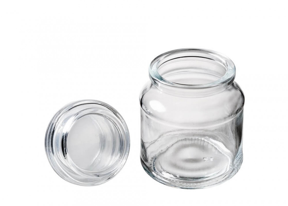 Баночка 205 мл "НІКОЛЕТТА", з кришкою для свічок та спецій