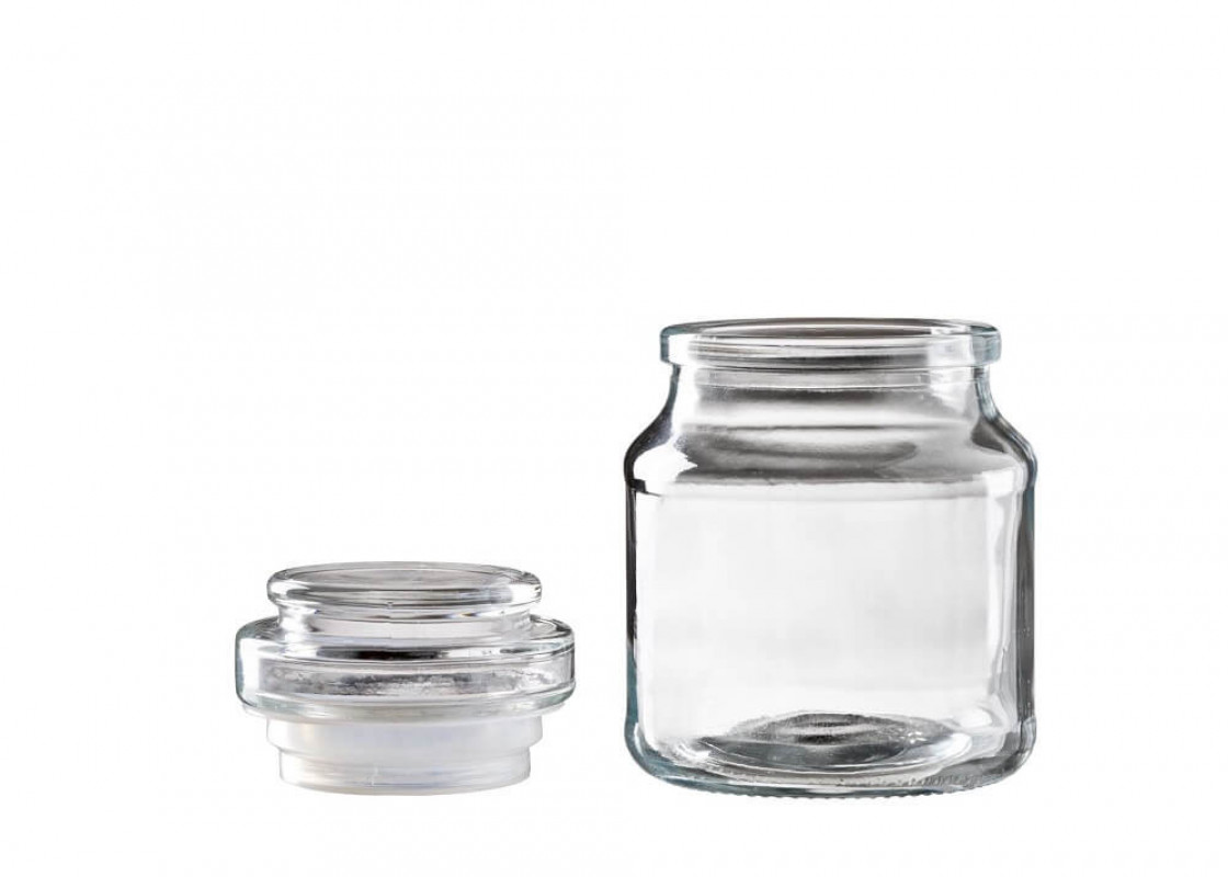 Баночка 205 мл "НІКОЛЕТТА", з кришкою для свічок та спецій
