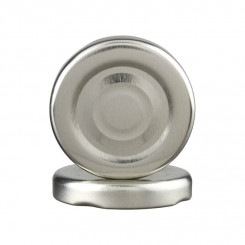 Кришка 43 мм до скляної банки Twist off, срібна