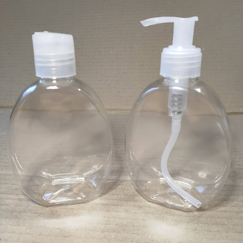 Флакон "КРАПЛЯ" 240 мл прозорі, 28/410