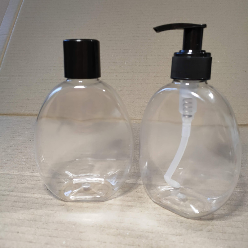 Флакон "КРАПЛЯ" 240 мл прозорі, 28/410