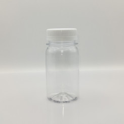 Флакон "ДЖАСТІН" 100 мл, горло 38/410 прозорий, пластиковий, без кришки