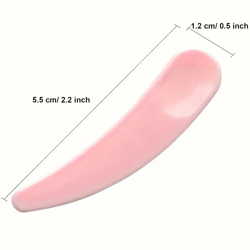 Ложечки для крему 1 мл рожеві