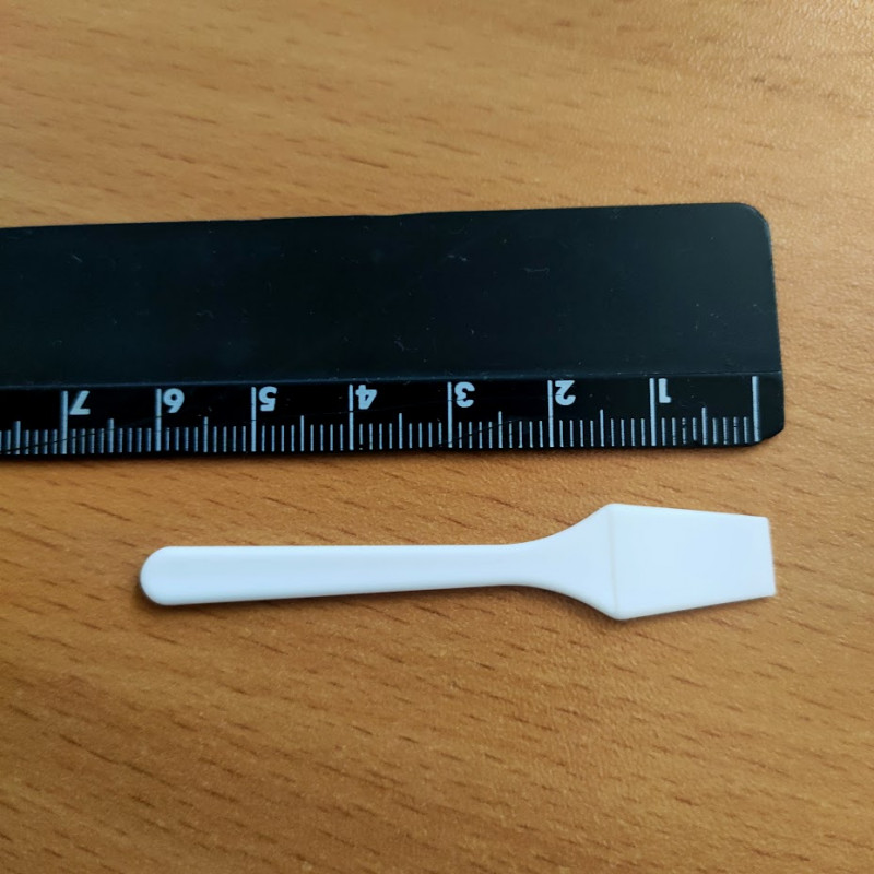 Лопатки 62 мм білі 