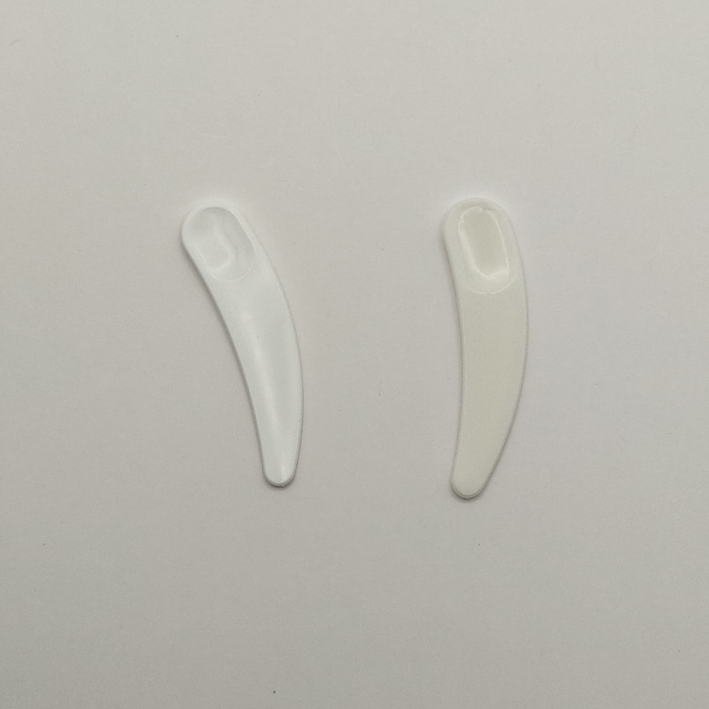 Ложечки для крему 1 мл молочно-білі