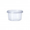 Судочек 210 мл з кришкою, пластиковий, прозорий