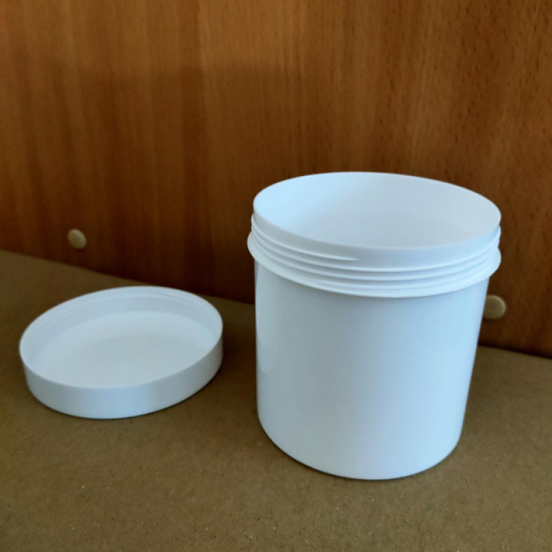 Баночка "ТВІСТ" 250 мл біла висока, без мембрани