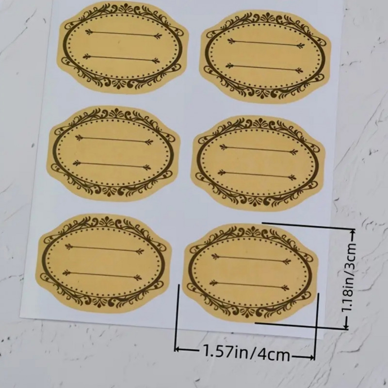 Этикетки 4 х 3 см