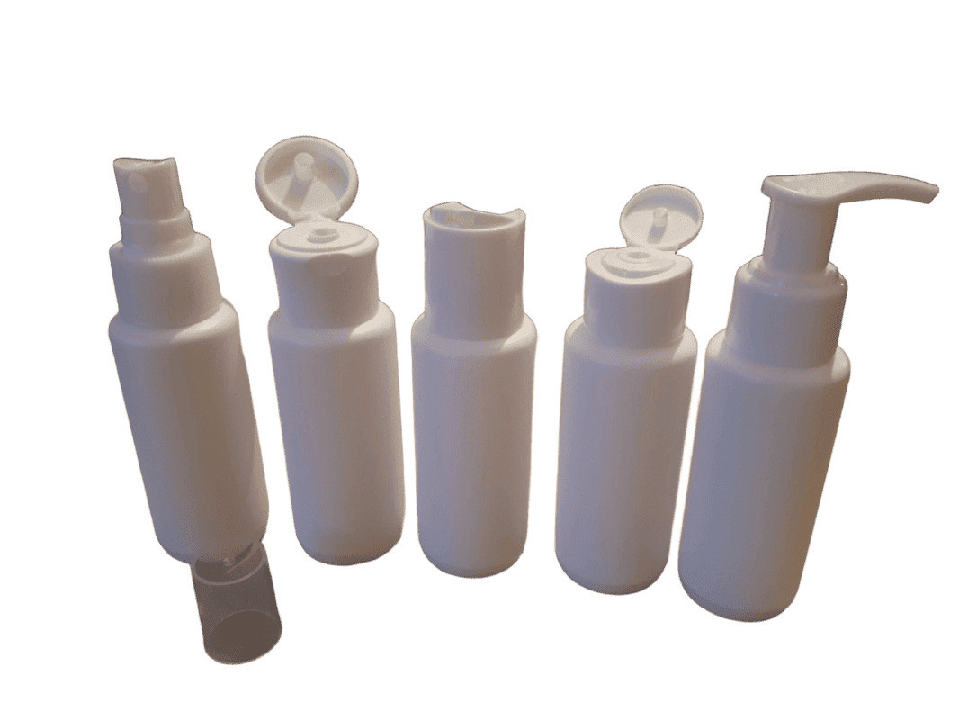 Флакон 60 мл "РОНДО", білий горло 24/410