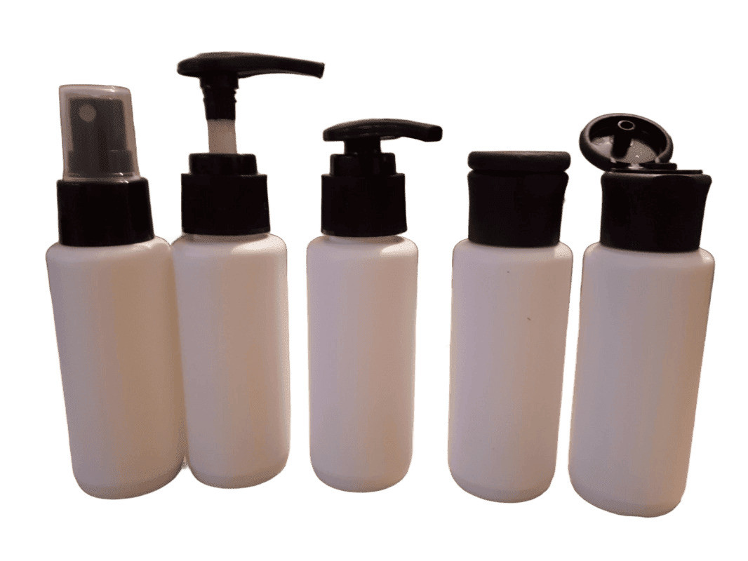 Флакон 60 мл "РОНДО", білий горло 24/410