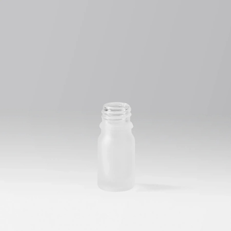 Флакон скляний матовий 5 мл з піпеткою