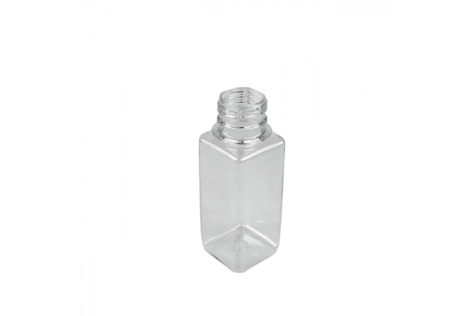 Флакон 100 мл "ФОРД", квадрат, прозорий, 28/410