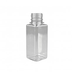 Флакон 100 мл "ФОРД", квадрат, прозорий, 28/410