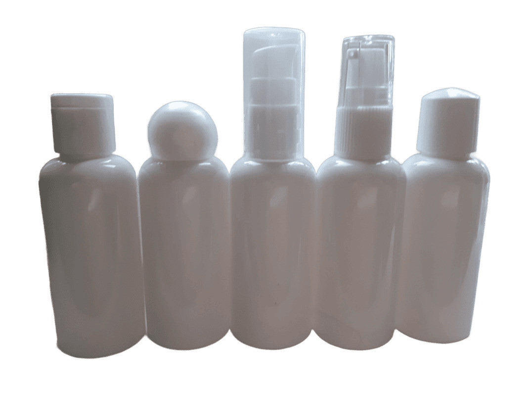 Флакон "ГЛОРІЯ" 30 мл, білий, горло 18/410