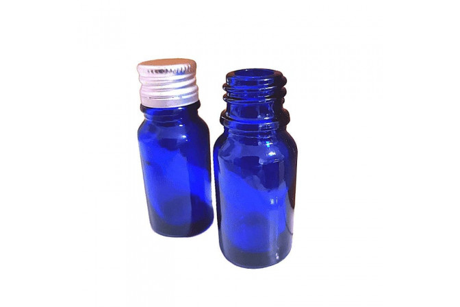 Флакон 10 мл, скляний, 18/410, синій