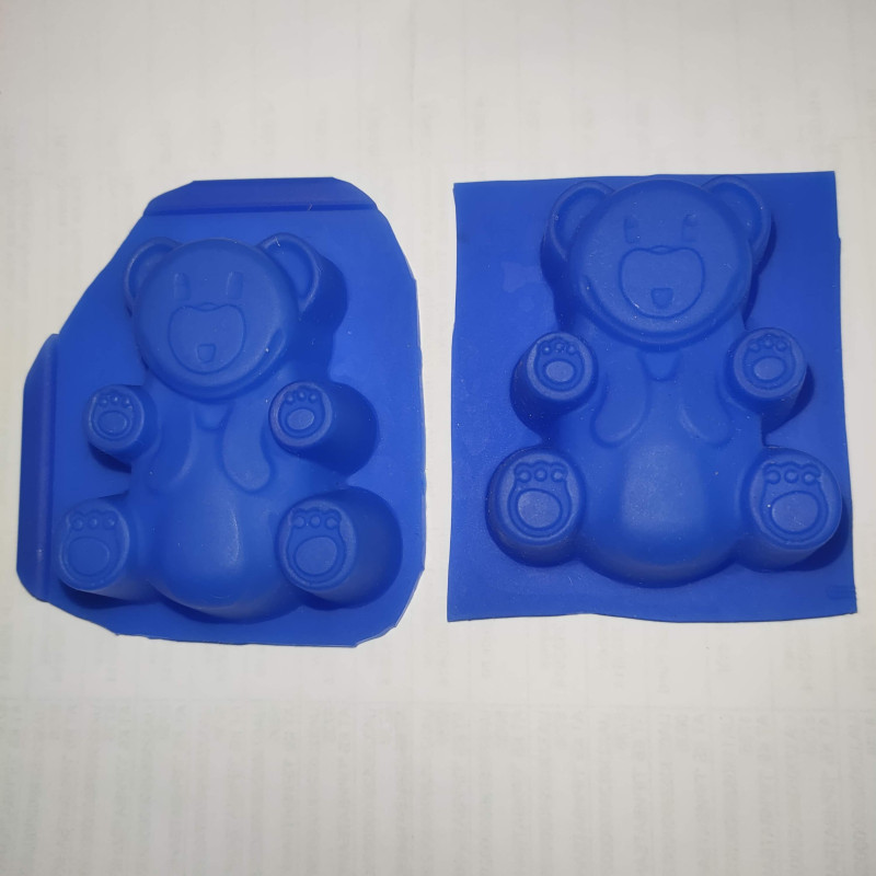 Силіконова форма "Ведмедик Барні" маленький