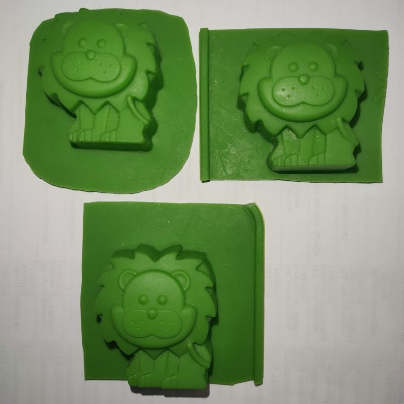 Силіконова форма "Левенятко"