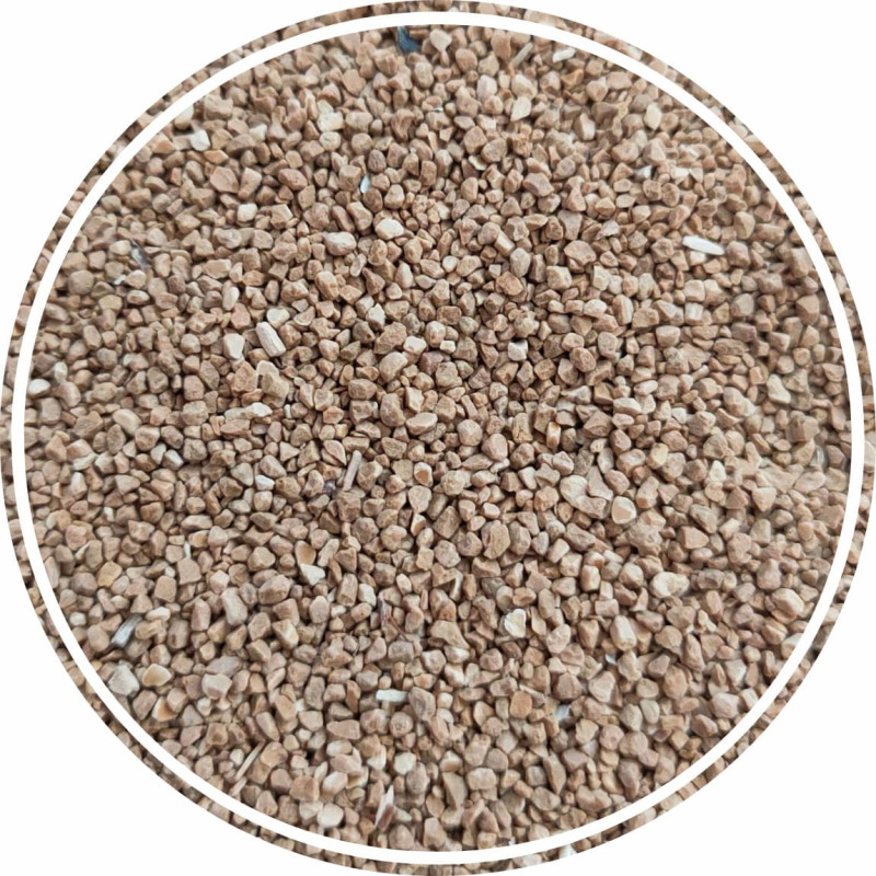 Скраб із кокосової скорлупи 100 гр, великі гранули