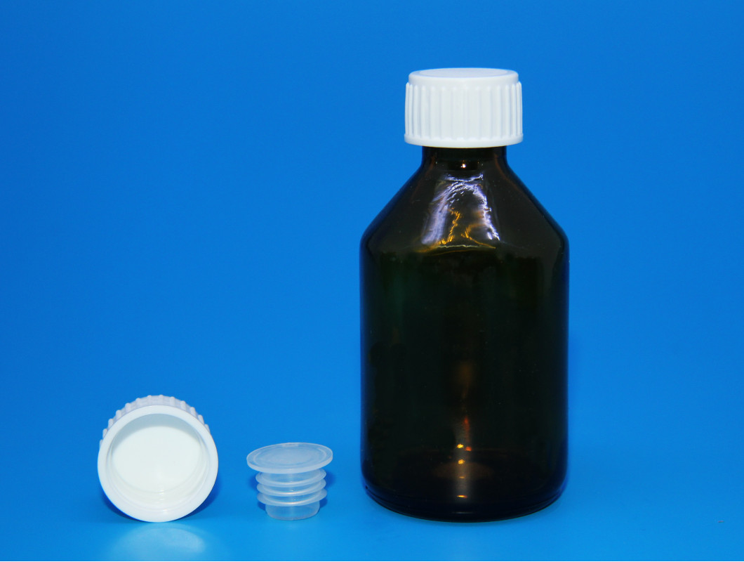 Кришка на пляшку з пробкою горло 20 мм