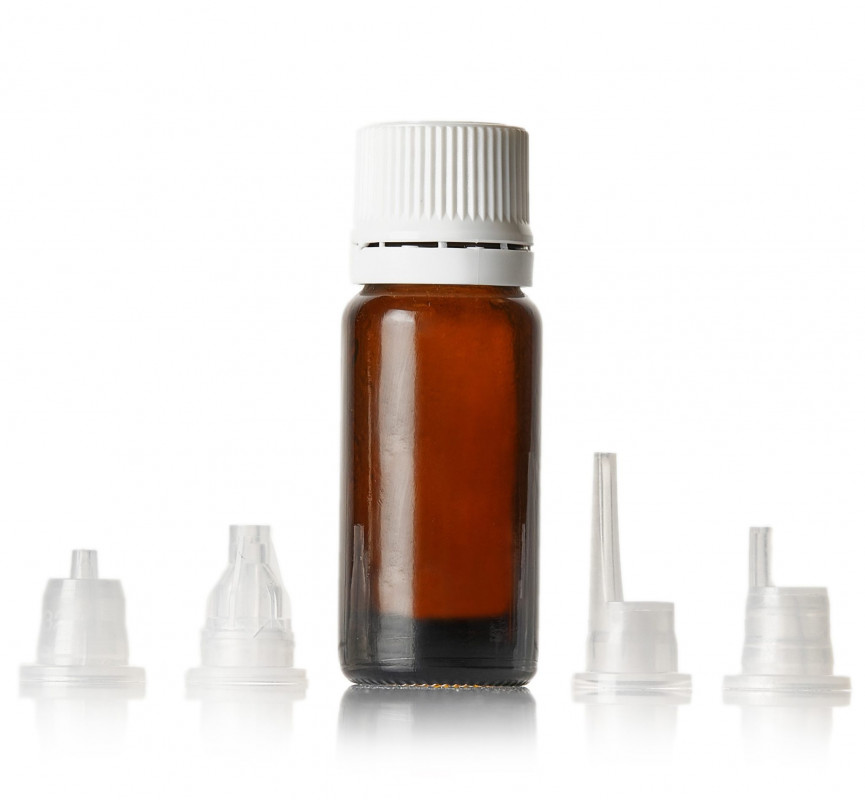 Кришка з КПР і крапельницею 18/410 біла