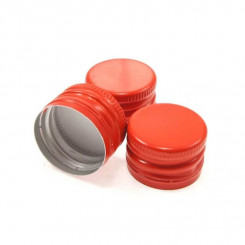 Алюмінієвий 28х18 мм червоний