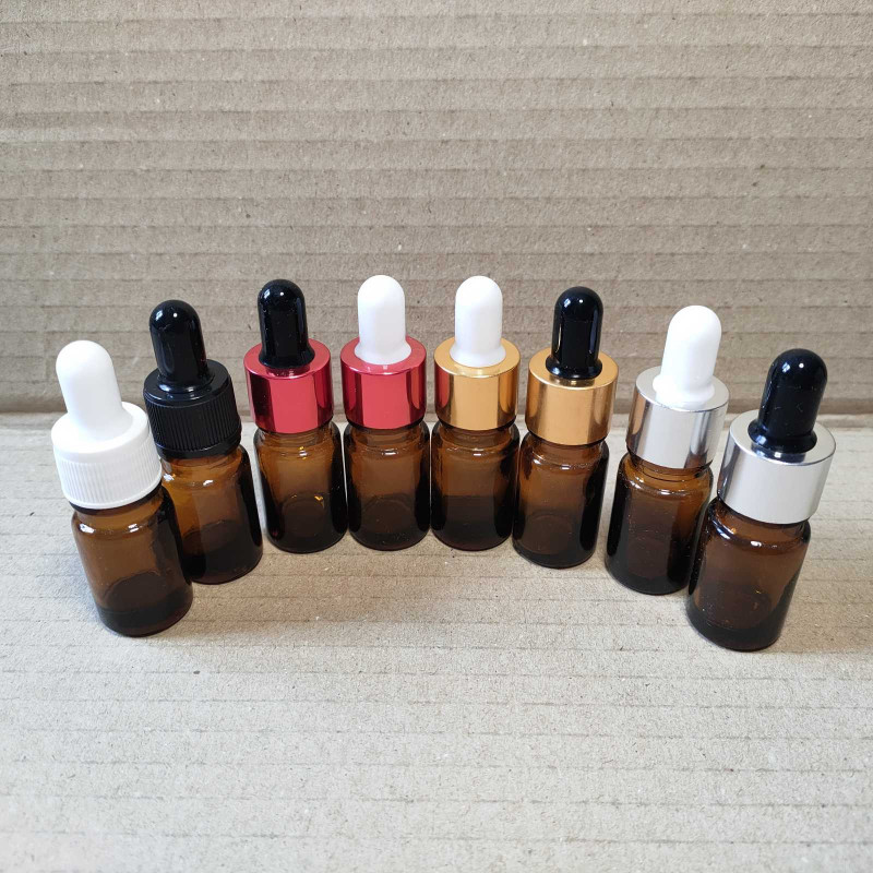 Флакон скляний коричневий 10 мл.