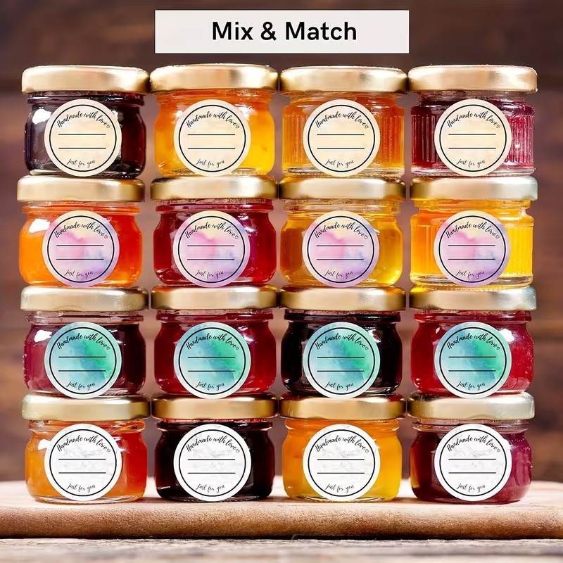 Етикетки 2,5 см Handmade wiht love