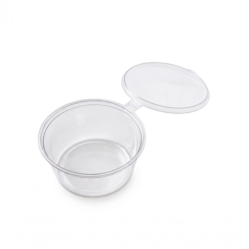 Соусник 30 мл прозорий з кришкою